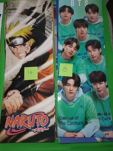 lot of 85 large 32 1/4x11 inches anime inspired posters,naruto,spy family,demon - Picture 1 of 20
