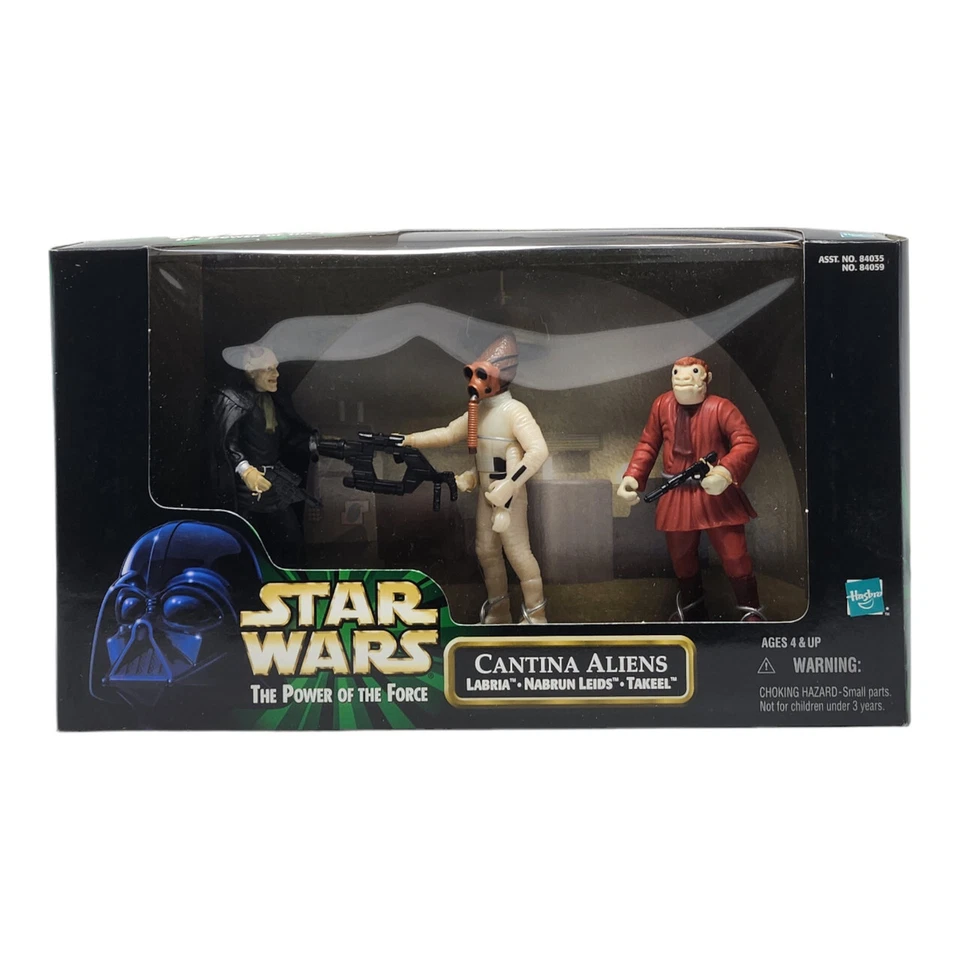 Kenner Star Wars POTF Cantina Aliens Action Figure Set - Image 1 of 2
