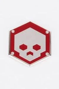 Starfield Crimson Fleet Pin | Bethesda - Picture 1 of 3