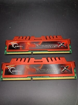 G.Skill Ripjaws 4GB Kit (2x2GB) PC3-12800 DDR3-1600 DIMM RAM F3-12800CL9D-4GBRL - Image 1 of 2