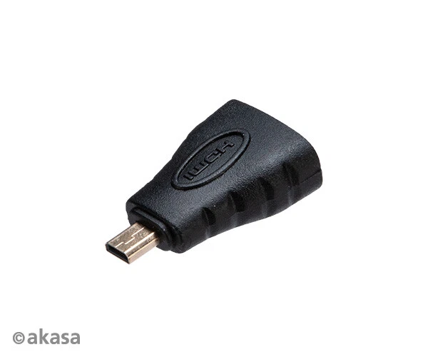 Akasa AK-CBHD22-BK HDMI Female to Micro HDMI Male Adaptor - Image 1 of 1