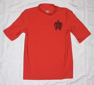 Cherokee Red Turtle Boys Swim Shirt - Size Large (12-14) - Amazing Condition - Picture 1 of 3
