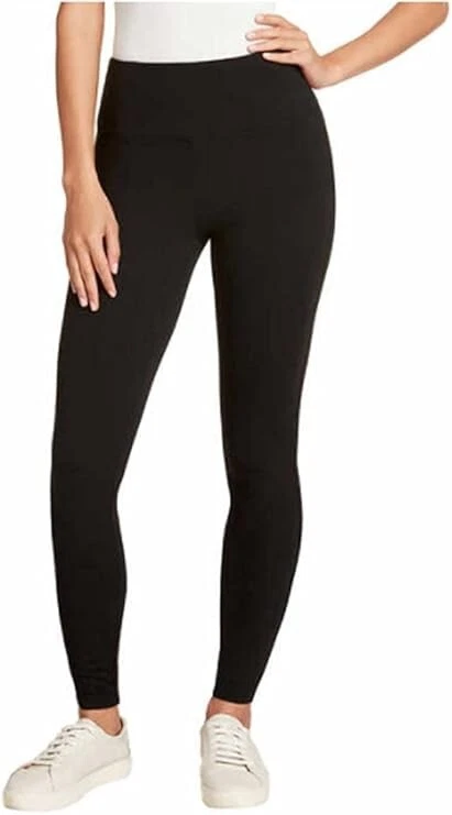 Max & Mia Ladies’ High Waist French Terry Women Legging Black M