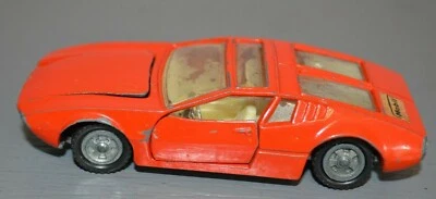 Voiture Inter Cars de Tomaso Mangusta Rouge 1/43 Réf 106  - Photo 1/4