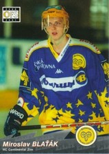 2000-01 Czech OFS #376 Miroslav Blatak - HC Zlin