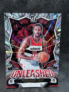 2024-25 Donruss Unleashed #6 Alexandre Sarr Rookie Holo Laser 27/99 - Picture 1 of 1