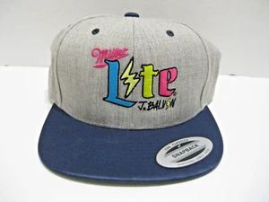 Miller Lite Beer J Balvin Latin Music Snapback Limit Edition Promo Cap Hat NEW - Picture 1 of 4