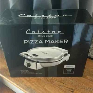 Colston Pizza Maker 12" * Dual Sided Pan * NEW Black  - Picture 1 of 4