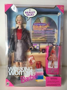 Muñeca Barbie Working Woman Mattel 20548 1999 nueva en caja - Imagen 1 de 13