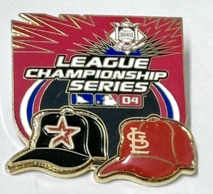 St. Louis Cardinals Pin Vs Houston Astros 2004 League Championship Lapel Pin - Picture 1 of 3