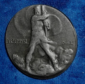 Germany 1915 Zinc 45mm medal honoring the Red Cross War Help Office - Picture 1 of 3