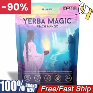 Yerba Magic Yerba Mate Instant Tea Powder - Peach Mango Flavors - 30 Servings - Imagen 1 de 11
