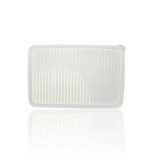 TUPPERWARE ERSATZTEIL PRIMA-KLIMA-DECKEL WEISS TRANSPARENT 22,8 x 15,2 CM A111 - Bild 1 von 1