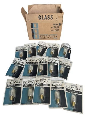 30 Sylvania 18200 (15T7DC/BL 120V) Appliance Bulb Lamps - Image 1 of 3