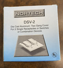 NORTECH DSV-2 WEATHERPROOF BELL BOX COVER PLATE 2-SINGLE OUTLETS/SWITCHES