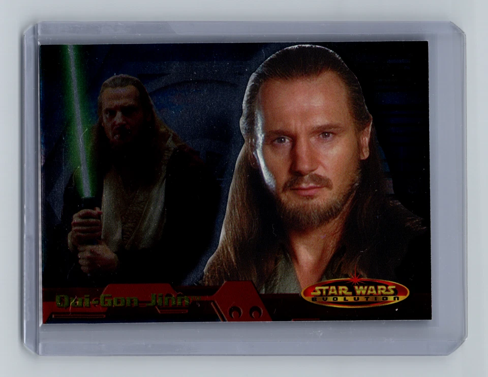 2001 Topps Star Wars: Evolution Qui-Gon Jinn #63 - Image 1 of 2