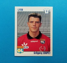 ┥ COUPE 🙂 Olympique Lyon #130 Panini Championship de France Foot 99 sticker