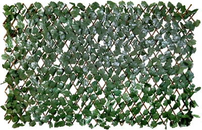 Pantalla de valla de privacidad hojas de batata de hiedra sintética hoja artificial expandible, St Foto 1 de 4