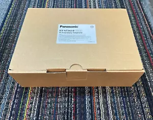 New Panasonic NT300 Series KX-NT343-B Black 24 Button VoIP Telephone with Backli - Picture 1 of 1