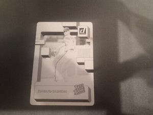 2022 Donruss Edward Cabrera Rated Rookie, Printing Plate One Of One, PACK FRESH