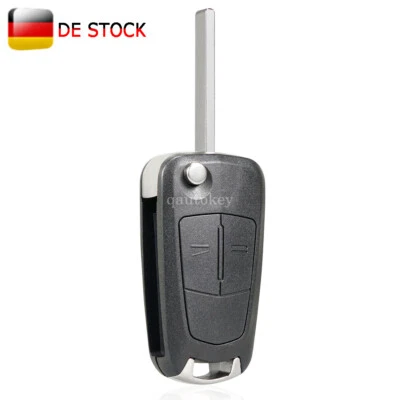 Klappschlüssel Gehäuse für Opel Corsa D Zafira B Astra H Tigra Meriva A Vectra C - Bild 1 von 4