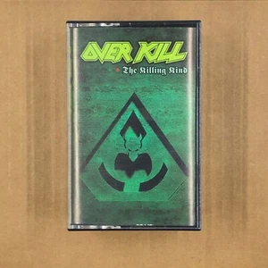 OVERKILL Cassette Tape 90s Metal Thrash THE KILLING KIND CMC INTERNATIONAL USA - Imagen 1 de 5