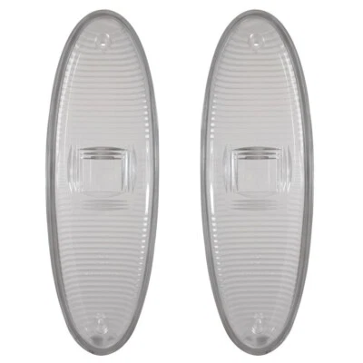 Juego de lentes de luz de estacionamiento delantera Trim Parts para 63 Belvedere Fury Savoy intermitente Foto 1 de 4