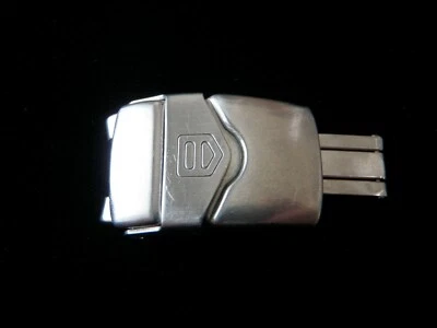 TAG Heuer 6000 Midsize Stainless Watch Band/Bracelet Clasp BD0679 w/End Link - Image 1 of 4