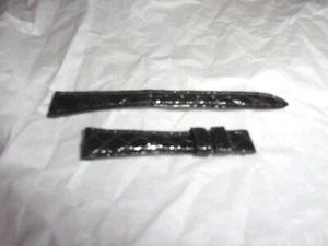 raymond weil GENUINE CROCODILE BROWN nos watchstrap watch band strap 14 MM s - Picture 1 of 3