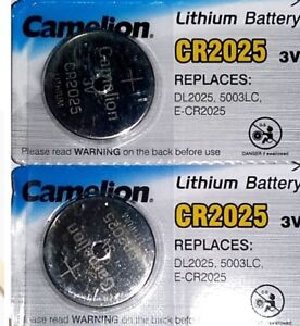 2 Batterien CR2025 für Autoschlüssel Schlüssel Funkschlüssel Batterie CR 2025 