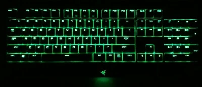 Razer BlackWidow Ultimate 2016 KEYBOARD REPLACEMENT KEYCAPS KEYS (RZ03-0170) - Image 1 of 4