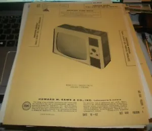 MODELOS DE TELEVISIÓN FIRESTONE: 13-S-1, 13-S-2 (SAMS PHOTOFACT 600-1) - Imagen 1 de 1