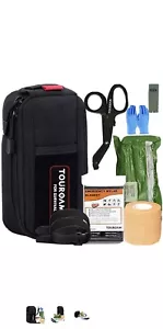 IFAK Med Trauma Kit Tactical Emergency First aid kit camping hiking molly belt - Picture 1 of 7