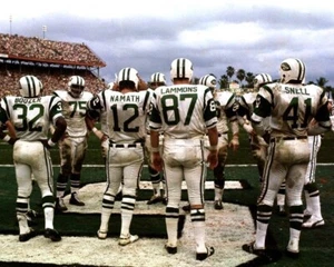 New York Jets Joe Namath 8x10 Photo NFL Football Print #3 - Picture 1 of 1