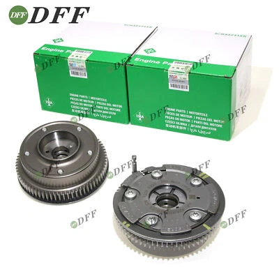 Ajustador de árbol de levas de escape INA 2720506847 2 PIEZAS para Mercedes-Benz R171 W203 C230 Foto 1 de 4