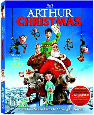 Arthur Christmas (Blu-Ray-2012,1-Disc)"OPERATION SANTA CLAUS IS COMING TO TOWN"  - Image 1 of 4