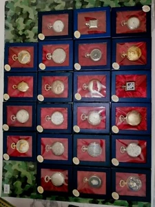 LOTTO 22 OROLOGI DA TASCA HACHETTE POCKET WATCH COLLECTION EDITORIALI - Foto 1 di 1