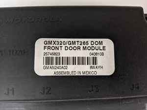 OEM 2003 Cadillac CTS Front Door Lock Window Control Module 25745823 - Picture 1 of 3