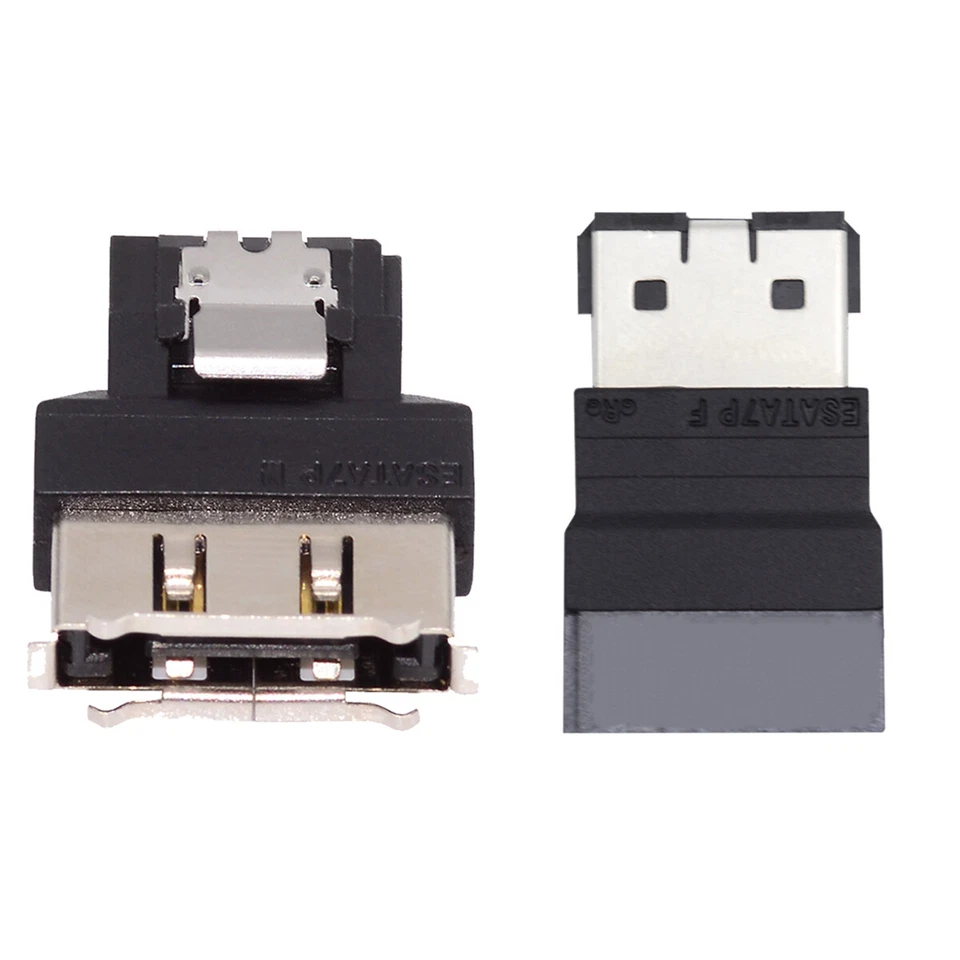 CY 2pcs/lot ESATA to SATA 7Pin Male to ESATA Female & External Adapter Extender - Image 1 of 4