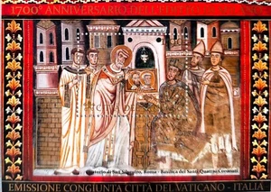 2013 Vaticano -  Edicto de Milán / MNH Hojita bloque - Imagen 1 de 1