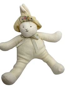 Bunny By Bay 2002 Hallmark Vintage Peluche Crema Bebé Recién Nacido Niños Conejo Suave - Imagen 1 de 7