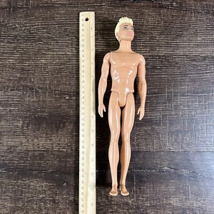 BARBIE Hybrid Ken Doll  Fashionistas Body Blonde Hair Blue Eyes Tan Muscle - Picture 1 of 6