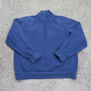 Lululemon Sweatshirt Herren XS Blau Oversized French Terry Half Zip Pullover M3EKCS - Bild 1 von 13