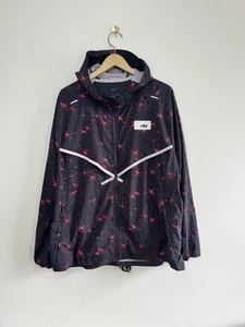 Nike D.Y.E. Giacca antivento UV Repel nero rosa stampa neurale XL DQ4784-010 - Foto 1 di 8