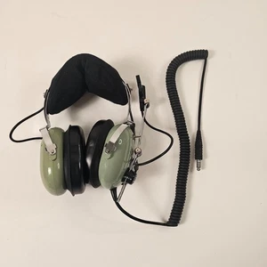 David Clark H10-76 Aviation Pilot Headset Great Condition Read Description - Picture 1 of 8