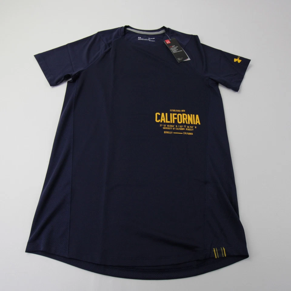 California Golden Bears Under Armour Short Sleeve Shirt Men's Navy New - Image 1 of 1