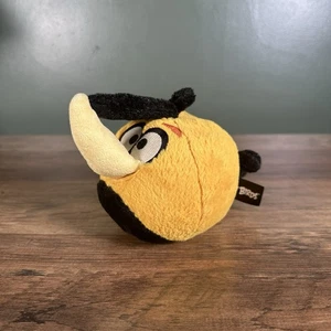 Angry Birds 5" Plush Yellow Bubbles Bird Rovio 2012 Commonwealth No Sound - Picture 1 of 8