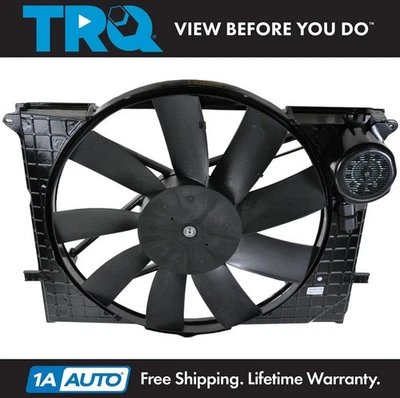 Ventilador de refrigeración del radiador y motor para Mercedes Benz CL500 CL55 S430 S500 S55 Foto 1 de 3