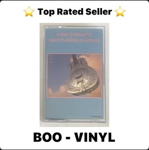 Dire Straits ~ Brothers in Arms ~ Cassette tape EX / EX Condition - Imagen 1 de 6