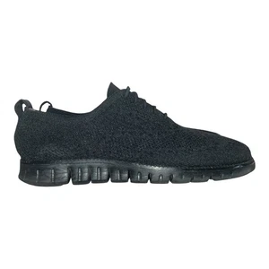 Cole Haan Herren Zerogrand Schwarz C30618 Stitchlite Oxford Wolle Freizeitschuhe Größe 9M - Bild 1 von 5
